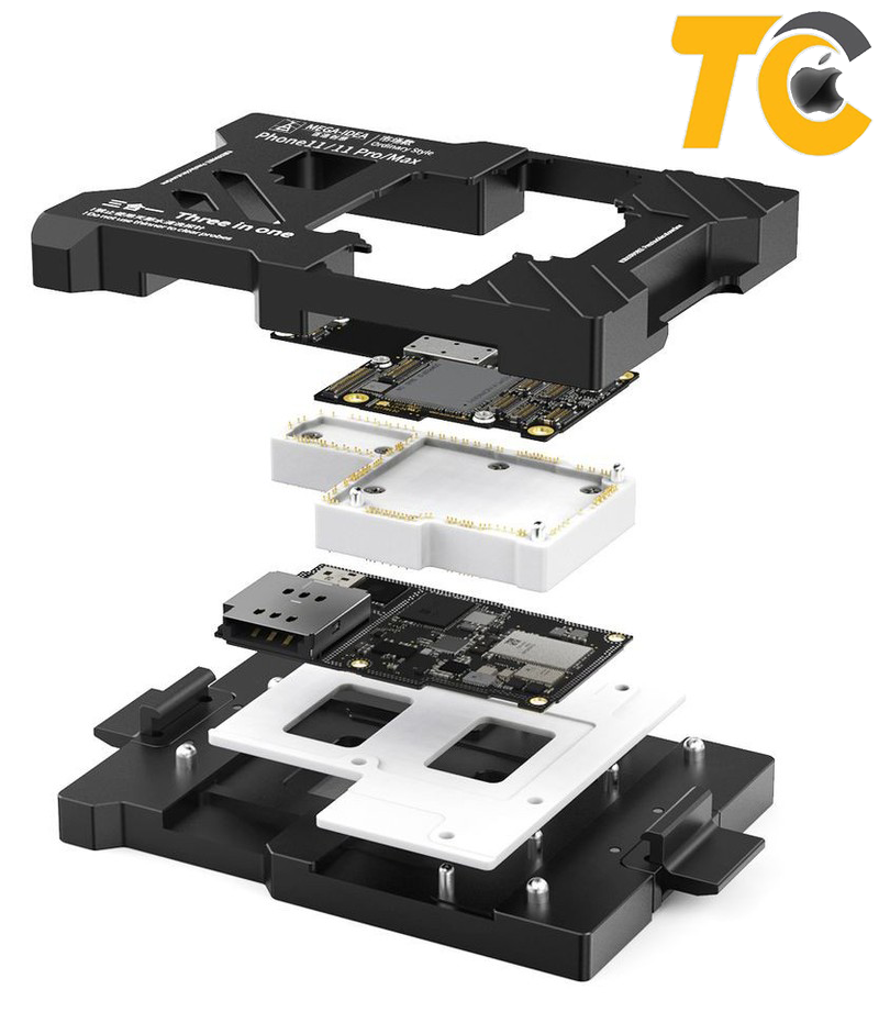 ĐẾ KẸP TEST MAIN FIX 3IN1 IPHONE 11/11PRO/11PROMAX ĐẾ KẸP TEST MAIN FIX 3IN1 IPHONE 11/11PRO/11PROMAX