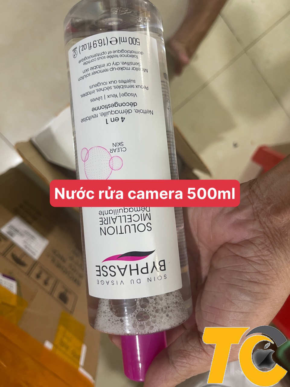 NƯỚC RỬA CAMERA BYPHASSE
