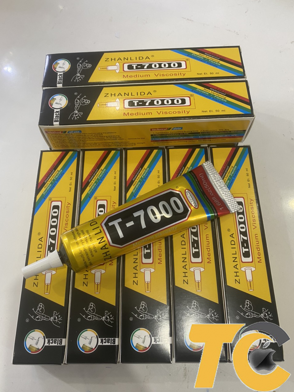 T7000 KEO DÁN T7000 ĐEN ( 15ML ) trung côi apple