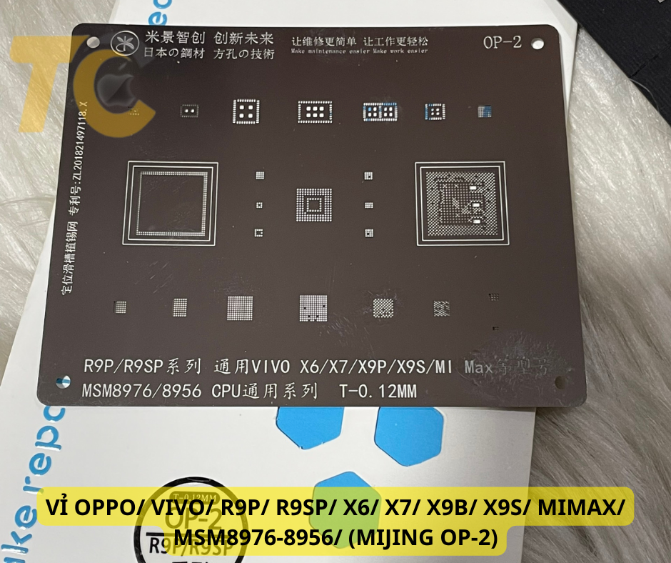VỈ MIJING OP-2/OPPO/VIVO/R9P/R9SP/X6/X7/X9B/X9S/MIMAX/MSM8976-8956 ...